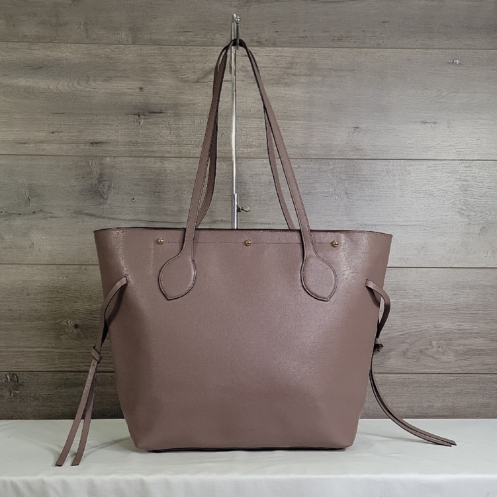 Rebecca Minkoff Elegant Brown Leather Tote Bag